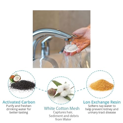 Triple Filtration Charcoal Water Filter for 84oz (36 Count)