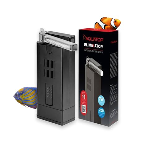 200 GPH Slim Internal Filter with 7W Light (2 Pound)