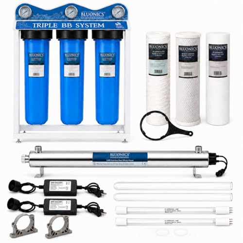 110W Whole House Water Filter System for Well & City Water