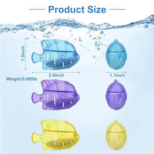 10PC Humidifier Cleaner Fish Universal Humidifier Tank Cleaner Cleaner (10 Count)