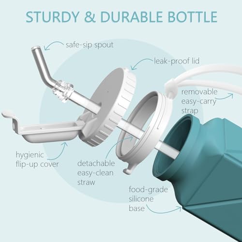 Collapsible Water Bottles 2 Pack (2 Count)