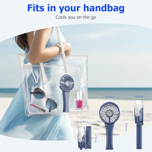 Upgraded Handheld Misting Fan
