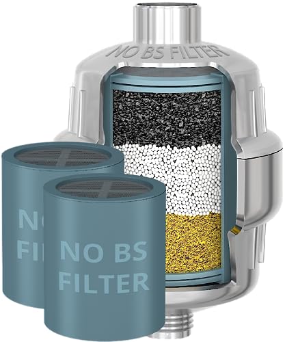 Heavy Duty NO BS Shower Filter with Extra Replacement Cartridge