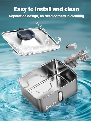 3.96 Gal Dog Water Fountain for Large Dogs