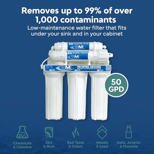 5 Stage Reverse Osmosis Water Filter System