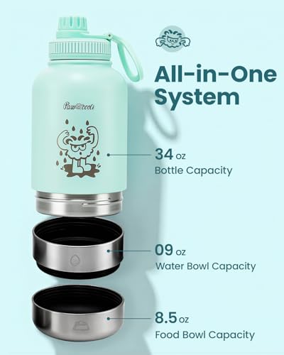 34oz Dog Water Bottle