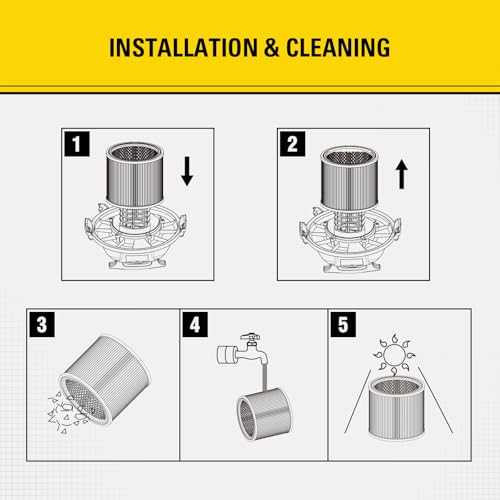 High Efficiency Shop Vac Filter