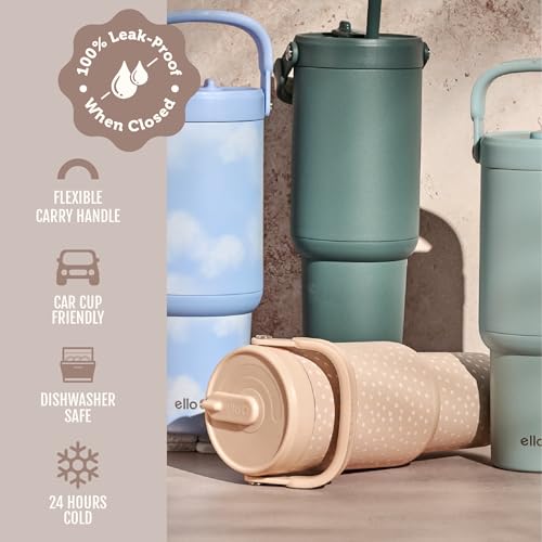 Oasis Go+ 32oz Insulated Stainless Steel Tumbler with Straw