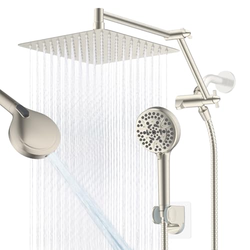 Metal Rain Shower Head with Handheld