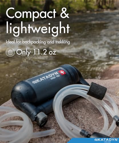 Hiker Pro Transparent Hand Pump Water Filter