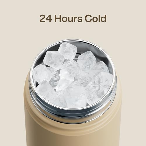 Insulated Water Bottle with Straw Stainless Steel Water Bottle