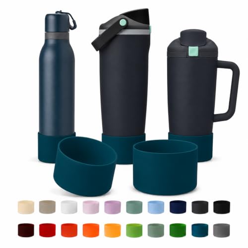 2PCS Silicone Boot for Owala Water Bottle FreeSip Sway 30oz&40oz (2 Count)