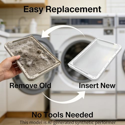 33001808 Dryer Lint Filter Screen Compatible with Whirlpool Maytag Dryer