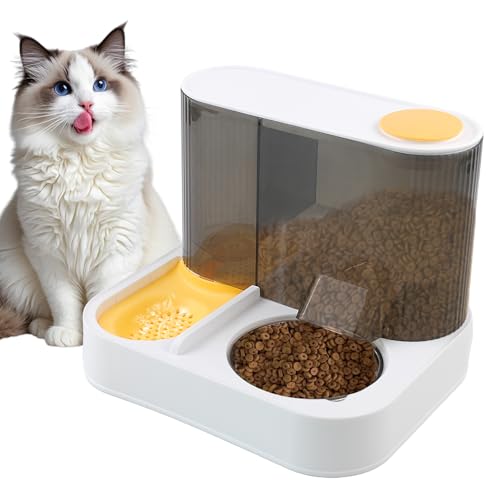 2 in 1 Automatic Cat Feeder and Water Dispenser Combo