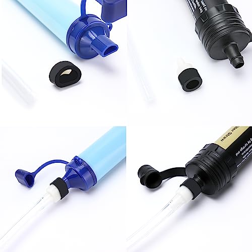 5 in 1 Water Filter Straw Auxiliary Pump 1000ml