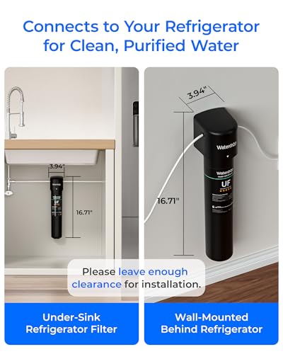 15UC UF 0.01 μm Inline Water Filter for Refrigerator