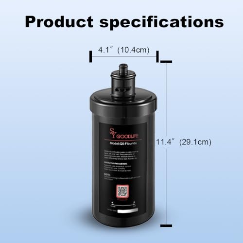 SY GOODLIFE Under Sink Water Replacement Filter for Q5