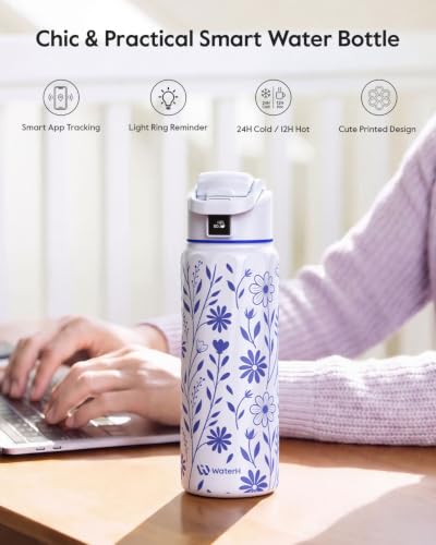 BOOST Smart Water Bottle Tracker with Reminder to Drink Water