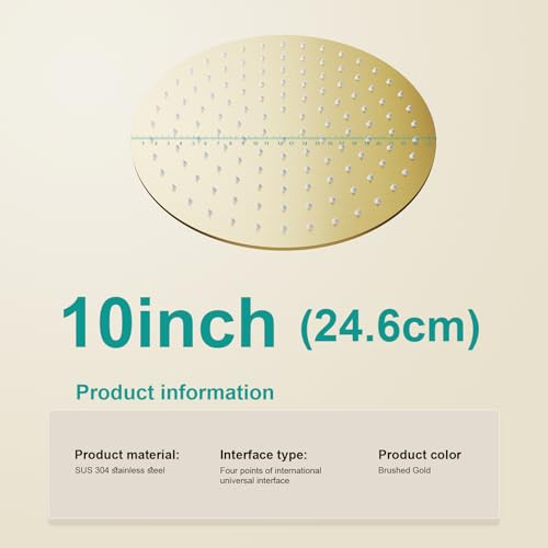All Metal Rain Shower Head