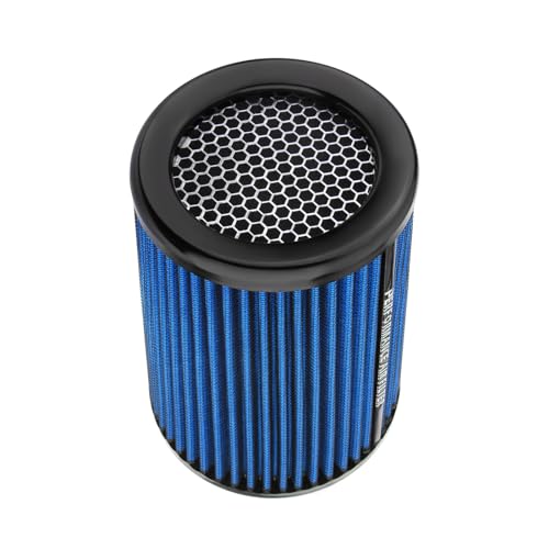 Blue 3 3.5 4 inch Universal Cold Air Intake Filter 76mm 89mm 101mm