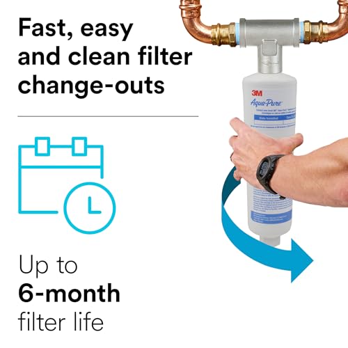 3M Aqua Pure Whole House Scale Inhibition Inline Water System AP430SS