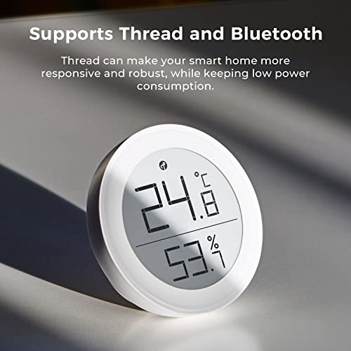 Thermometer Hygrometer Sensor Works with HomeKit