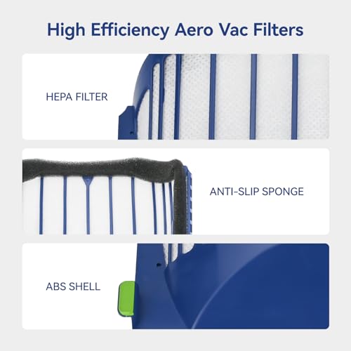 Aero Vac Filter Replacement with a Brush (10 Count)