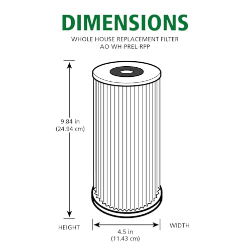 4.5"x10" 40 Micron Universal Sediment Filter