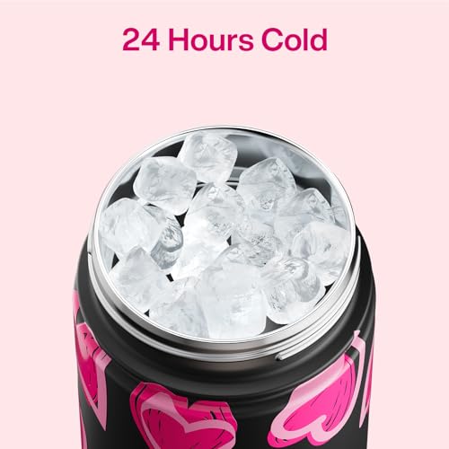 Insulated Water Bottle with Straw Stainless Steel Water Bottle