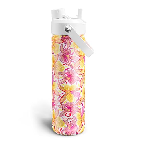 Insulated Water Bottle with Straw Stainless Steel Water Bottle