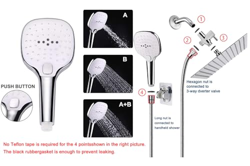 Shower Head with Hose