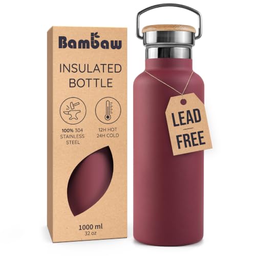 32 oz Water Bottle Insulated