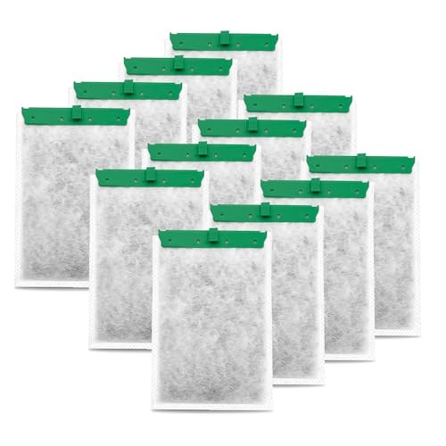 Aquarium Filter Cartridge Compatible with Whisper Power Filter (12 Count)