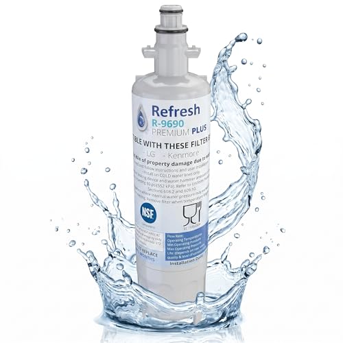 Refresh Refrigerator Water Filter Replacement for LG LT700P