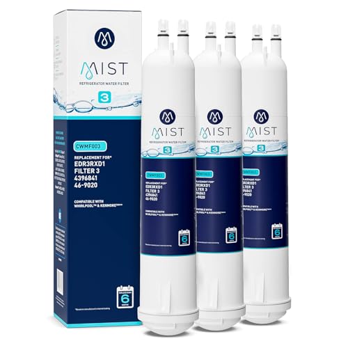 EDR3RXD1 Refrigerator Water Filter Replacement for EveryDrop Filter 3 (3 Count)