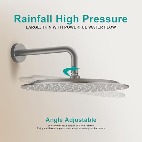 All Metal Rain Shower Head