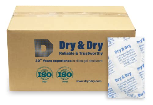 100 Gram [200 Packets] Silica Gel Packets Desiccants