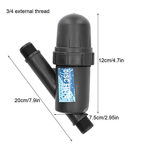 3 4 Disc Filter Stacked Filter MicroSpray Drip Irrigation Removable Washable Agricultural Water Purification Drip Irrigation Kits Equipment