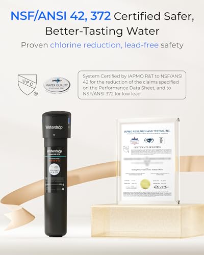 15UB Under Sink Water Filter System with Dedicated Faucet (730 day)