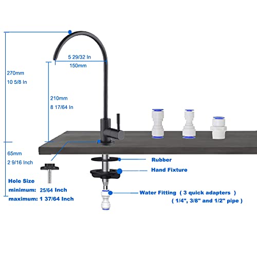 Black Drinking Water Faucet