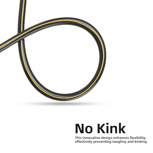Solution4Patio Long Black Garden Hose 3 (50 Foot)