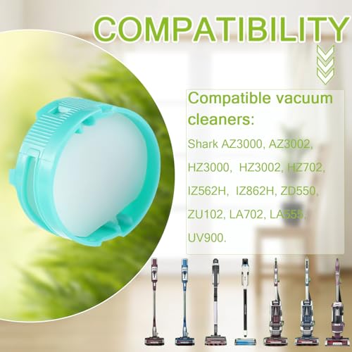 Odor Neutralizer Cartridge Replacement for Shark AZ3000 AZ3002 HZ3000 HZ3002 HZ702 IZ862H IZ562H ZD550 ZU102 LA702 Odor Elimination Replacement 1541FC3000