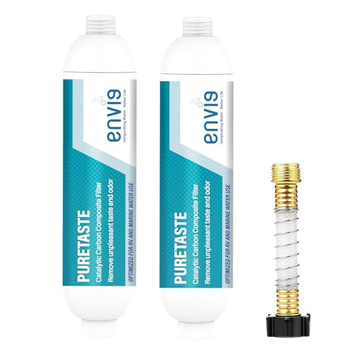 Puretaste Catalytic Carbon KDF Inline RV Filter