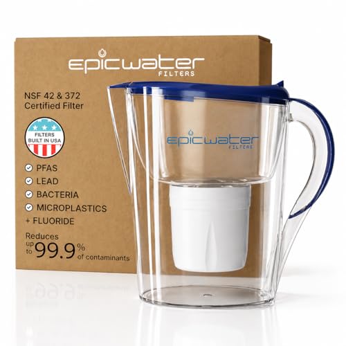 Pure Filter Pitchers for Drinking Water