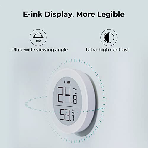 Thermometer Hygrometer Sensor Works with HomeKit