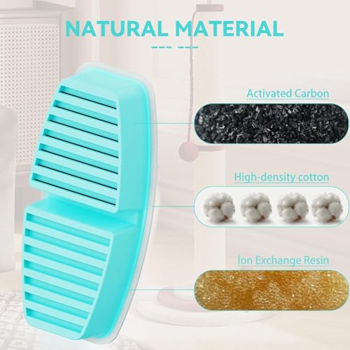 12Pcs Cat Water Fountain Filters
