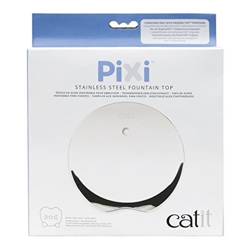 Pixi Fountain Stainless Steel Top Replacement Parts Clean for Catit Pixi Fountain Stainless Steel Automatic Water Supply