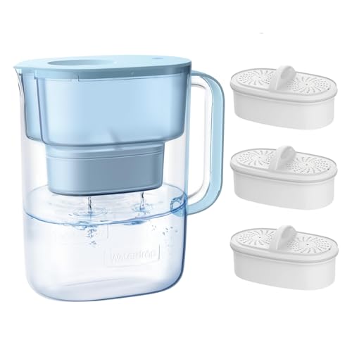 PT 07B Water Filter Pitcher with 3 Filters