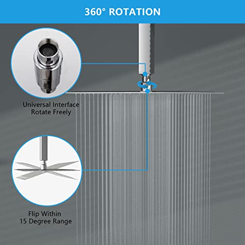 Rain Shower Heads High Pressure