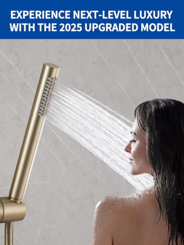 Handheld Shower Head with Slide Bar Combo